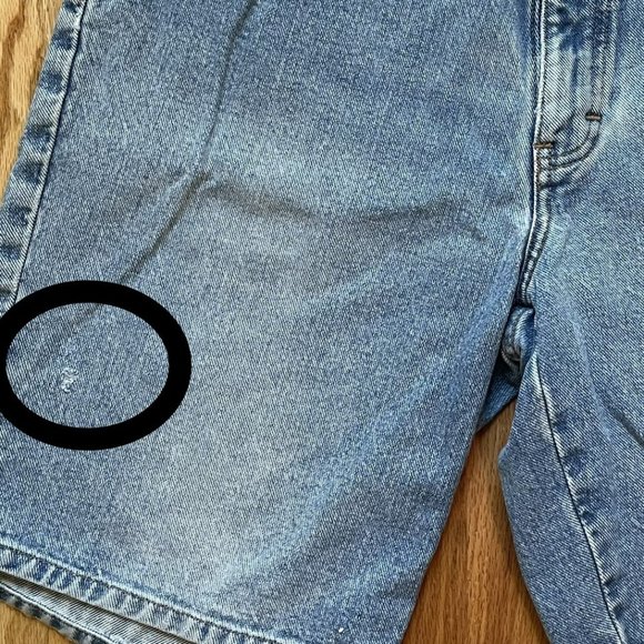 Eddie Bauer Outdoor Outfitter Mens Denim Blue Jean Medium Wash Shorts Size 34 - Picture 13 of 14